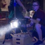 Alexis Floyd Instagram - More Alive BTS p2 🎶🎥🧟‍♀️ watch the #musicvideo // join our fundraiser for the Entertainment Communtiy Fund over on YouTube 💚 #morealive #lifeinthearts #unionstrong 📸: @dicerose_film and @you_are_my_canvas