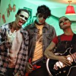 Alexis Floyd Instagram - #halloween p3: ‘More Alive’ BTS cont. 🎶🎥🧟‍♀️ catch the #musicvideo & fundraiser for @alifeinthearts on YouTube💚 stream the single on @applemusic // @spotify // all digital music platforms 💛 #morealive #lifeinthearts #unionstrong 📸: @dicerose_film