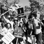 Alexis Floyd Instagram - #unionstrong @sagaftra @wgfoundation photo kred @midoriglory