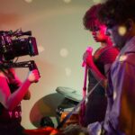 Alexis Floyd Instagram - #halloween p3: ‘More Alive’ BTS cont. 🎶🎥🧟‍♀️ catch the #musicvideo & fundraiser for @alifeinthearts on YouTube💚 stream the single on @applemusic // @spotify // all digital music platforms 💛 #morealive #lifeinthearts #unionstrong 📸: @dicerose_film