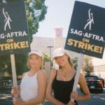 Alexis Ren Instagram - I am so proud to stand with @sagaftra and be apart of this union of artists who hold the entertainment industry on their shoulders. SAG has over 160,000 union members and to qualify for health insurance you have to make more than $26k a year. 86% of SAG members don’t qualify for insurance. Enough is enough, and change must be made. Actors aren’t just the recognizable faces you know- They’re day players, recurring characters, guest stars, background actors, stunt performers, and commercial actors. And now with AI on the horizon- regulations have to be made now to protect our people. Let the artists make the art. If you want to help others as the strike continues- you can donate to @sagaftrafound to support families as they navigate jobless months as we continue to stand up for what’s right-What’s fair. That’s what’s crazy about all of this!! We just want what’s FAIR. We are not asking for the whole pie, just a small slice of it. #unionstrong