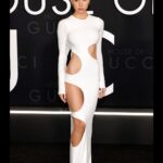 Alexis Ren Instagram - Dream dress @laquan_smith for house of Gucci premiere 👼🏼 photo by @asussmanphoto @gettyentertainment Los Angeles, California