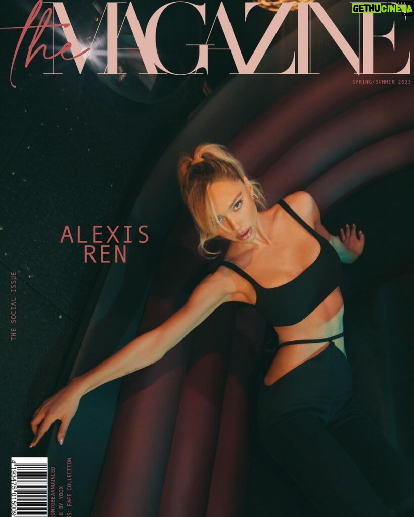 Alexis Ren Instagram - Thank you for having me on your cover @themagazine.global ❤️ Photo: @janaschuessler Styling: @gracemaier Make up: @novakaplan Hair: @lovettecandice ❤️