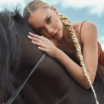 Alexis Ren Instagram - Had to post the last of these. Such a special shoot. Thank you ❤️ Photographer: @Janaschuessler  Styling: @jordanshilee Makeup: @Novakaplan Hair: @jennlagron Equestrian Production:  @fourlegsonset Producers: @Nataliesteger @greatsocialclub Photo Assistant: @luisasillmann Makeup Assistant @karlabonillamua Styling Assistants: Abbey Hyland and Perri Kessler