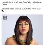 Alfonsina Molinari Instagram - Y se acabaron las vacaciones. ¡A trabajar! Feliz!!! @ginayei estrena este miércoles por @disneyplusla . (¡Qué nervios!) Y La Corte del Faraón sube a escena el 21 y 22 de enero en el @cmpr_oficial Boletos en @ticketcenterpr 😊