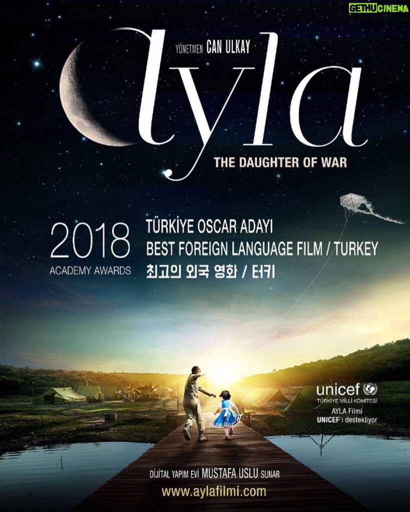 Ali Barkın Instagram - "Ayla" filmimiz Türkiye'nin yabancı film Oscar adayı olmuş, yolu açık olsun 🙏🏻🍀