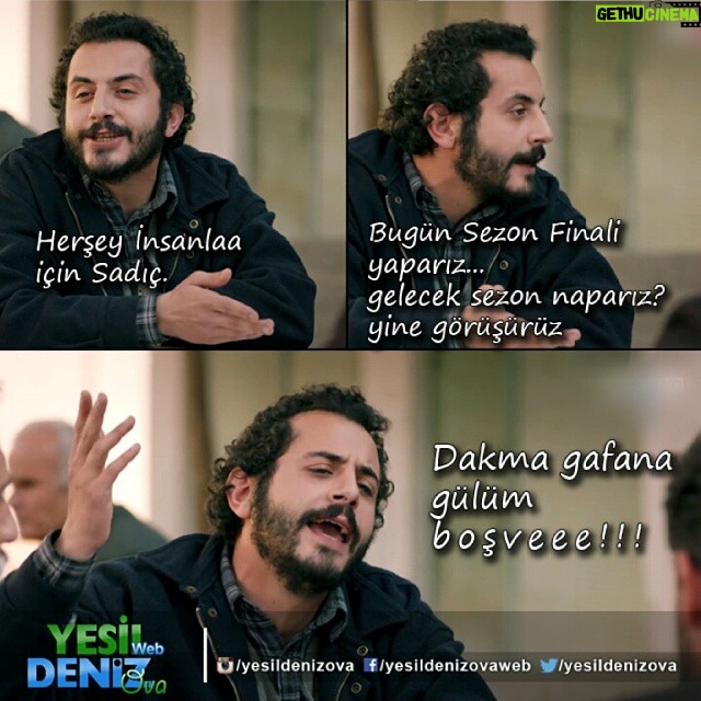 Ali Barkın - 1.2K Likes - Bizimoğlanlar bizimkızlar, ilginiz için sonsuz teşekkürler. İkinci sezonda #YeşilDeniz 'de buluşmak üzere.