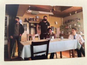Ali Hadji-Heshmati Instagram - Ruby made me and Cameron a photo album with some of the photos she took on set. Here are a few. 📷