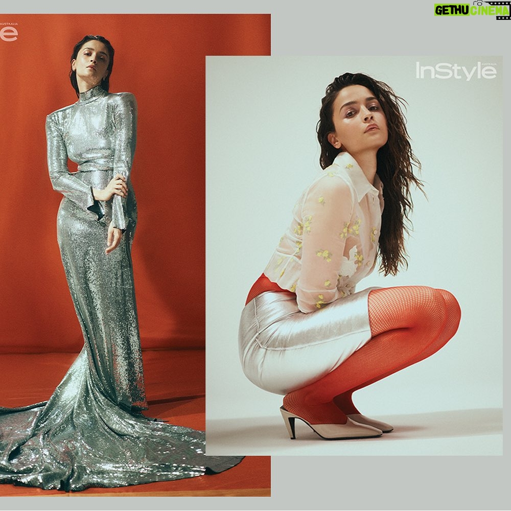 Alia Bhatt Instagram - Spread the sparkle! ✨🫶🏻 @instyleaus Editor-in-Chief:@justine_cullen Photographer: @georgesantoni Styling: @rachelwayman Creative Director: @hannah.lidbury Story: @courtneypearl Hair: @marktownsend1 Makeup: @fionastiles Fashion: @gucci