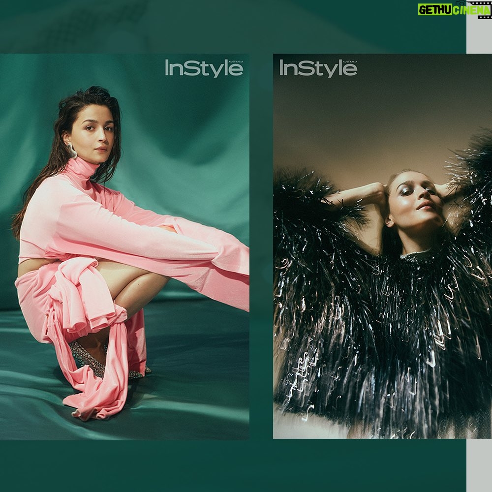 Alia Bhatt Instagram - Spread the sparkle! ✨🫶🏻 @instyleaus Editor-in-Chief:@justine_cullen Photographer: @georgesantoni Styling: @rachelwayman Creative Director: @hannah.lidbury Story: @courtneypearl Hair: @marktownsend1 Makeup: @fionastiles Fashion: @gucci