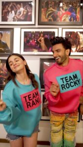 Alia Bhatt Instagram - POV: When you simply have to make it in time for the Beat Drop!!! 🕺🏽 💃 #RockyAurRaniKiiPremKahaani