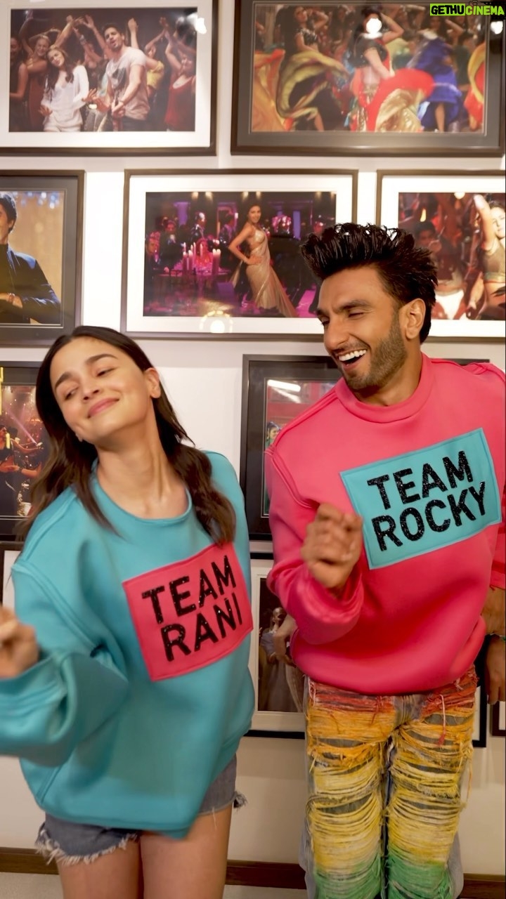 Alia Bhatt Instagram - POV: When you simply have to make it in time for the Beat Drop!!! 🕺🏽 💃 #RockyAurRaniKiiPremKahaani