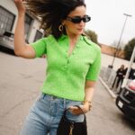 Alia Bhatt Instagram - Personal style but guccified 💅🏾 #GucciAncora @gucci @sabatods 💚💚