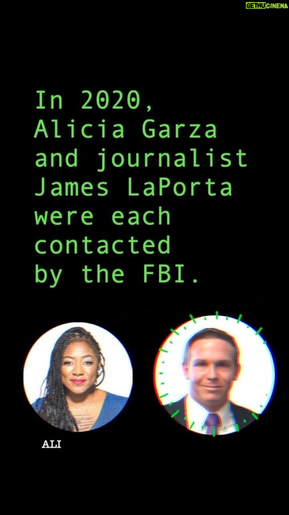 Alicia Garza Instagram - Coming tomorrow! A brand new episode of @ladydonttakenopod with @james.laporta — talk about the weirdest connection ever. What is what you had in common with someone was that you were both contacted by the FBI because you were on the same kill list? You can’t make this stuff up and trust me this is an episode you don’t wanna miss. Tune in tomorrow for #AllOfTheReal #DoWhatchaLike