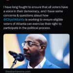 Alicia Garza Instagram – Now THIS is what leadership looks like. Thank you @raphaelwarnock for standing up for the 116,000 Atlantans who want a say over where we allocate our resources. #LetThePeopleDecide