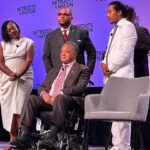 Alicia Garza Instagram - I often think about what kind of leader I want to be when I’m 81 years old. This was an iconic moment for me — leadership across generations. I’m in a lot of reflection about how to keep listening to and learning from the generation coming up after mine. Congratulations to @rpcoalition on a historic leadership transition.