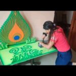 Alika Nair Instagram - Ganapati Ka Swagat aur Darbaar ki sajawat ..... Mumbai Goregaon W