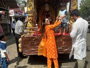 Alika Nair Instagram - Jai Sai Ram 🙏 , Shree Sacchidanand Satguru Sainath Maharaj Ki Jai 🙏 .