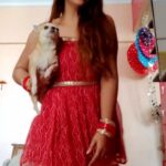 Alika Nair Instagram - @google091019 #karwachuthspecial #grooving Mumbai, Maharashtra
