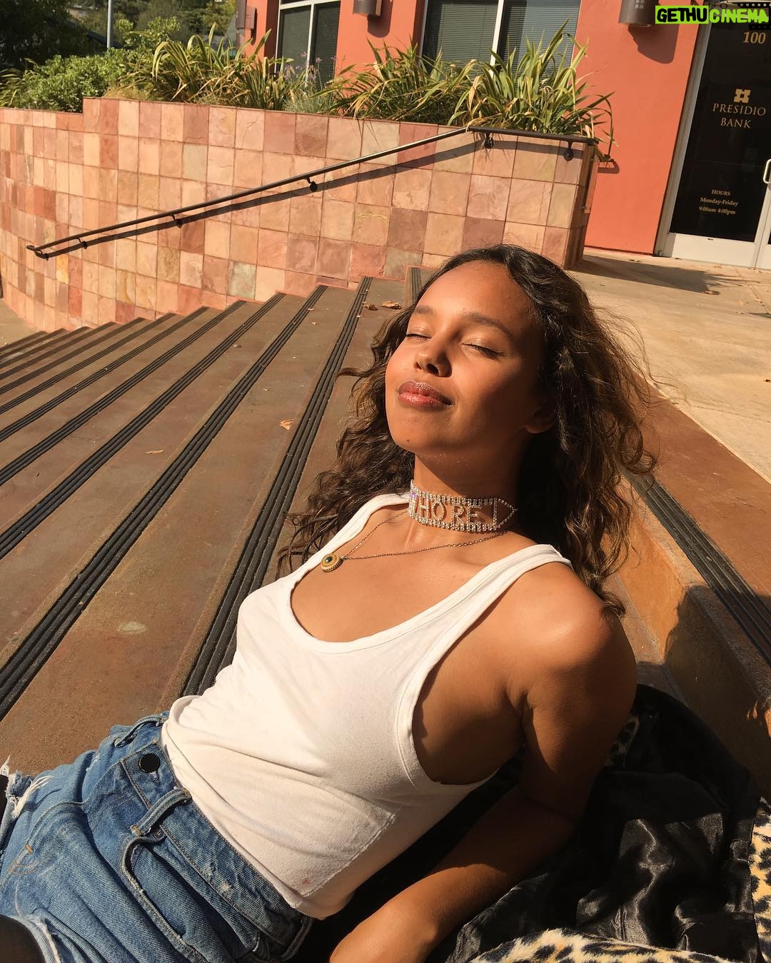 Alisha Boe Instagram - peaches plays softly in the background