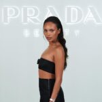 Alisha Boe Instagram - Blue bb 🩵 @pradabeauty #pradabeauty #pradabeautypartner Thank you for making me feel cuuuute @shaynagold @ikeyiap @itsamandalim Photos by my girl @japajew 🩵🩵🩵🩵