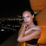 Alisha Boe Instagram - Blue bb 🩵 @pradabeauty #pradabeauty #pradabeautypartner Thank you for making me feel cuuuute @shaynagold @ikeyiap @itsamandalim Photos by my girl @japajew 🩵🩵🩵🩵