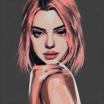 Alissa Violet Instagram - if i start acting different it’s bc I think i look like this