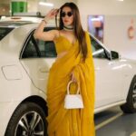 Alisshaa Ohri Instagram - मोनोक्रोम🍂✨ [Alisshaa Ohri, Bollywood, Actor, Vintage Vibes, Retro Look, Saree, Outfit Ideas, Fashion Inspo, Trending, Instagram, Explore Page, FYP]