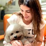 Alisshaa Ohri Instagram - He is my pawfect match🐶❤️ #FurBabyLove #DoggoSelfie #PawsAndPose #PetParentLife #BestBuddySelfie #CanineCompanion #PuppyLove #WoofWednesday #SmilingWithMyDog #DoggieDays #PetSelfie #InstaPup #DogLife #PawsomeMoments