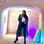 Alisshaa Ohri Instagram - Here's to the good times 🥂 [Alisshaa Ohri, Bollywood, Actor, Outfit Ideas, Winter Fashion Inspo, Trendy looks, Fit check, Trending, Explore, Instagram] Delhi, India