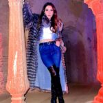 Alisshaa Ohri Instagram - Here's to the good times 🥂 [Alisshaa Ohri, Bollywood, Actor, Outfit Ideas, Winter Fashion Inspo, Trendy looks, Fit check, Trending, Explore, Instagram] Delhi, India