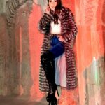 Alisshaa Ohri Instagram - Here's to the good times 🥂 [Alisshaa Ohri, Bollywood, Actor, Outfit Ideas, Winter Fashion Inspo, Trendy looks, Fit check, Trending, Explore, Instagram] Delhi, India