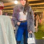 Alisshaa Ohri Instagram - Here's to the good times 🥂 [Alisshaa Ohri, Bollywood, Actor, Outfit Ideas, Winter Fashion Inspo, Trendy looks, Fit check, Trending, Explore, Instagram] Delhi, India