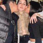 Alisshaa Ohri Instagram - Chilly nights, warm laughs at Evva with loved ones! ✨🥂 [Alisshaa Ohri, Bollywood, Actor, Fashion Blogger, Influencer, Birthday Party, Family, Friends, Night out, Fun, Togetherness, Delhi, Evva, Celebration, Cherished moments] Evva Delhi