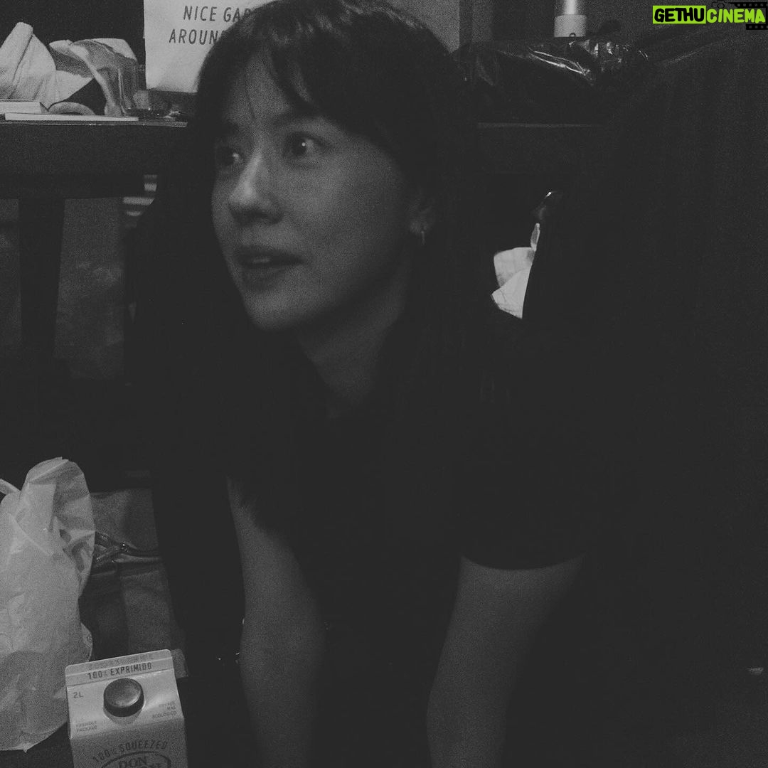 Allison Lin Instagram - 在首爾跟李瀧學韓文 (還是學喝馬格利?) 這是與她的貓的初次見面