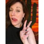 Allison Tolman Instagram - I took this photo in a bar bathroom a couple weeks ago on a very fun night but then got self conscious about posting it because I’m sticking my tongue out in like, 70% of the photos I snap right now and I’m not sure why, but I dunno fuck it. 🤷🏻‍♀️ Desert 5 Spot