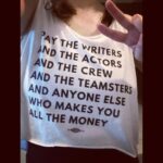 Allison Tolman Instagram - Tomorrow is my last day running the Sunset Gower picket line for TEN DAYS, because I’m going on something called a “vacation”. If you’ve been meaning to make it out to the front lines— come party with us! Otherwise- see y’all back soon. Cap’n Out.✌🏻