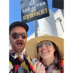 Allison Tolman Instagram - Good gravy am I lucky to have friends who sought out the side gate I was captaining yesterday for day one of the #SAGAFTRAStrike. Thank you, support staff. 💙