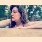Allison Tolman Instagram - Immediately before and after spotting the biggest ant I’ve ever seen. Lake Lanier