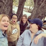 Allison Tolman Instagram - A few weeks ago I whisked some of my best humans off to the mountains to enjoy a couple nights in a magic little cabin I won at a charity auction. We ate, drank, laughed, and did some witchy shit. It was rejuvenating. The pictures don’t do the weekend justice, but here they are anyway.