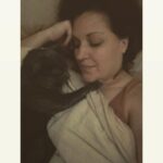 Allison Tolman Instagram - This morning I didn’t know where the cat was and after some careful listening I found him crying inside a closed drawer in my office built ins. Happy Monday and beginning of August.