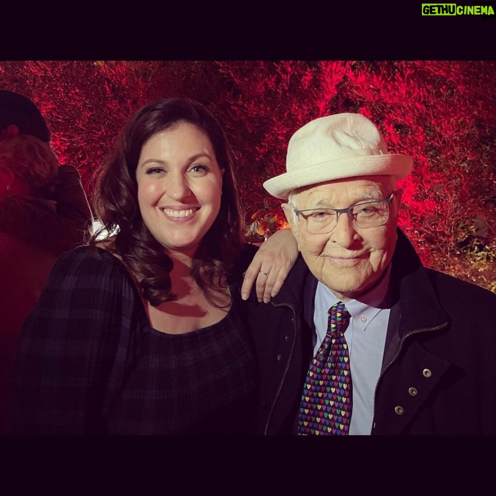 Allison Tolman Instagram - Norman turns 100 years old today. A few weeks ago, in a room of male colleagues all older and more established than me, I sat telling them I was about to direct my first short. They nodded kindly and asked me questions about source material and steaming platforms and festival circuits until the conversation dwindled. In the silence Norman suddenly announced loudly, definitively- “Well I think it’s WONDERFUL”. Norman, I think YOU’RE wonderful. Happy birthday.
