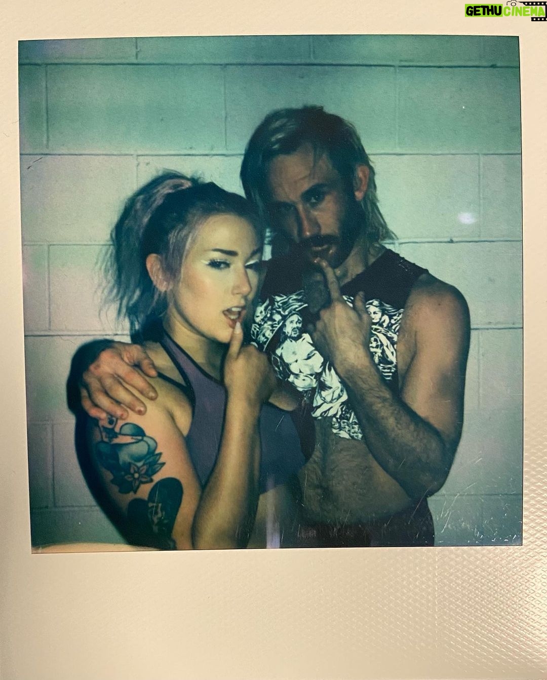 Allison Woodard Instagram - π And then it's 4 am, the sun is creeping up again π . . . . #alliekatch #wrestling #womenswrestling #intergenderwrestling #tagteamwrestling #la #losangeles #polaroid #filmphotography #tagteam #effy #effyisfine #bussy