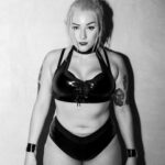 Allison Woodard Instagram - 🕯In the most biblical sense I am beyond repentance 🕯 . . . . . #alliekat #alliekatch #wrestling #womenswrestling #intergenderwrestling #deathmatchwrestling #gamechangerwrestling #gcw #photography #portrait #promo #blackandwhite #lasvegas #ladygaga