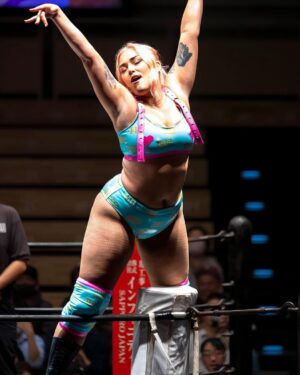 Allison Woodard Instagram - would you love me if i ruled the world?
.
.
.
📸 @kojikei_dp 
.
#alliekatch #wrestling #womenswrestling #deathmatchwrestling #tagteamwrestling #bussy #ladygaga #korakuenhall #japan #gamechangerwrestling