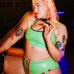 Allison Woodard Instagram - or do you not think so far ahead? . . . . #alliekatch #wrestling #womenswrestling #intergenderwrestling #tagteamwrestling #bussy #frankocean #yardtheatre