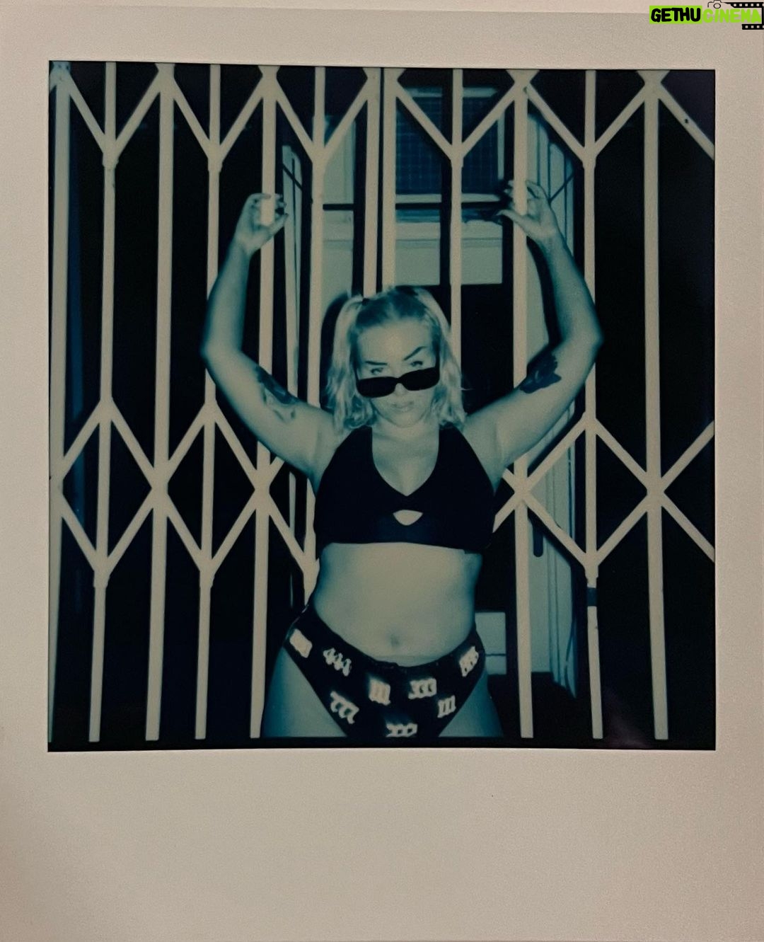 Allison Woodard Instagram - guess i love you way too hard . . . . #alliekatch #wrestling #womenswrestling #deathmatchwrestling #tagteamwrestling #bussy #polaroid #film #kaliuchis #la