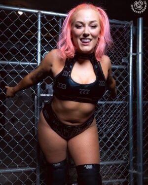 Allison Woodard Instagram - let me out just like he did
.
.
.
.
#alliekatch #wrestling #womenswrestling #deathmatchwrestling #intergenderwrestling #tagteamwrestling #bussy #photography #angelnumbers