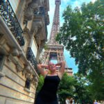 Allison Woodard Instagram - “I exist in two places. Here, and where you are.” . . . . #alliekatch #wrestling #womenswrestling #intergenderwrestling #tagteamwrestling #bussy #france #tourdeiffel #eiffeltower #paris #margaretatwood