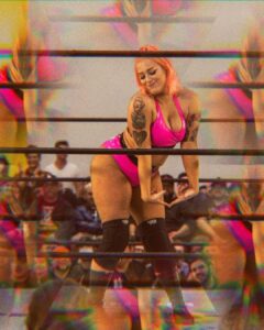 Allison Woodard Instagram - shes touch, smell, sight, taste, and sound . . . . #alliekatch #wrestling #womenswrestling #intergenderwrestling #deathmatchwrestling #tagteamwrestling #bussy #simp